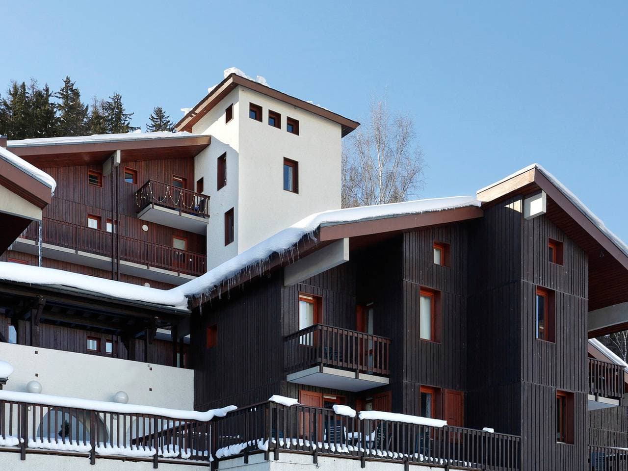 Foto 11 von 13: Gemütliches Studio nahe den Pisten mit Terrasse und Skiraum