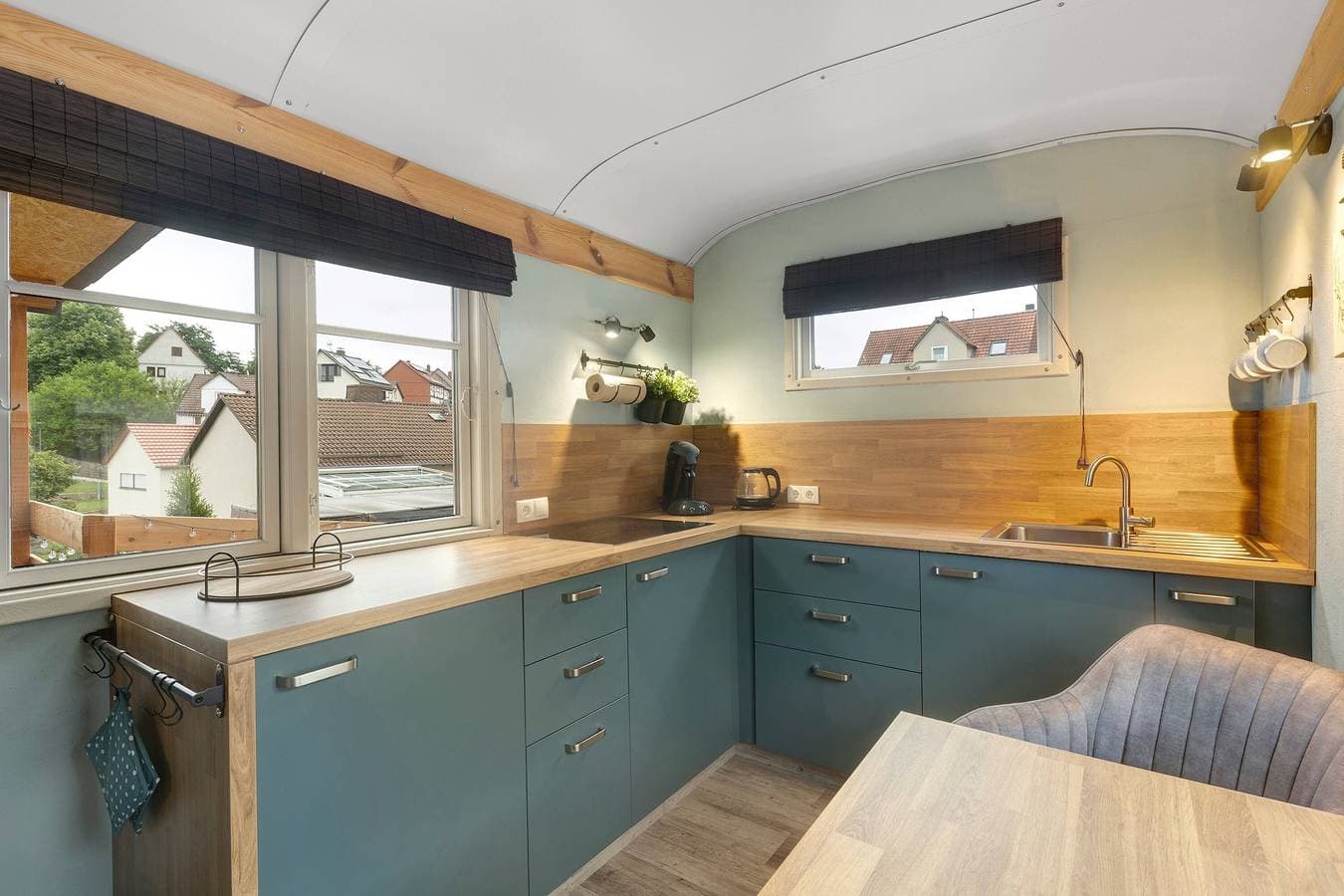 Foto 3 von 20: Ferienhaus 'Tiny House' mit privater Terrasse, WLAN und Klimaanlage
