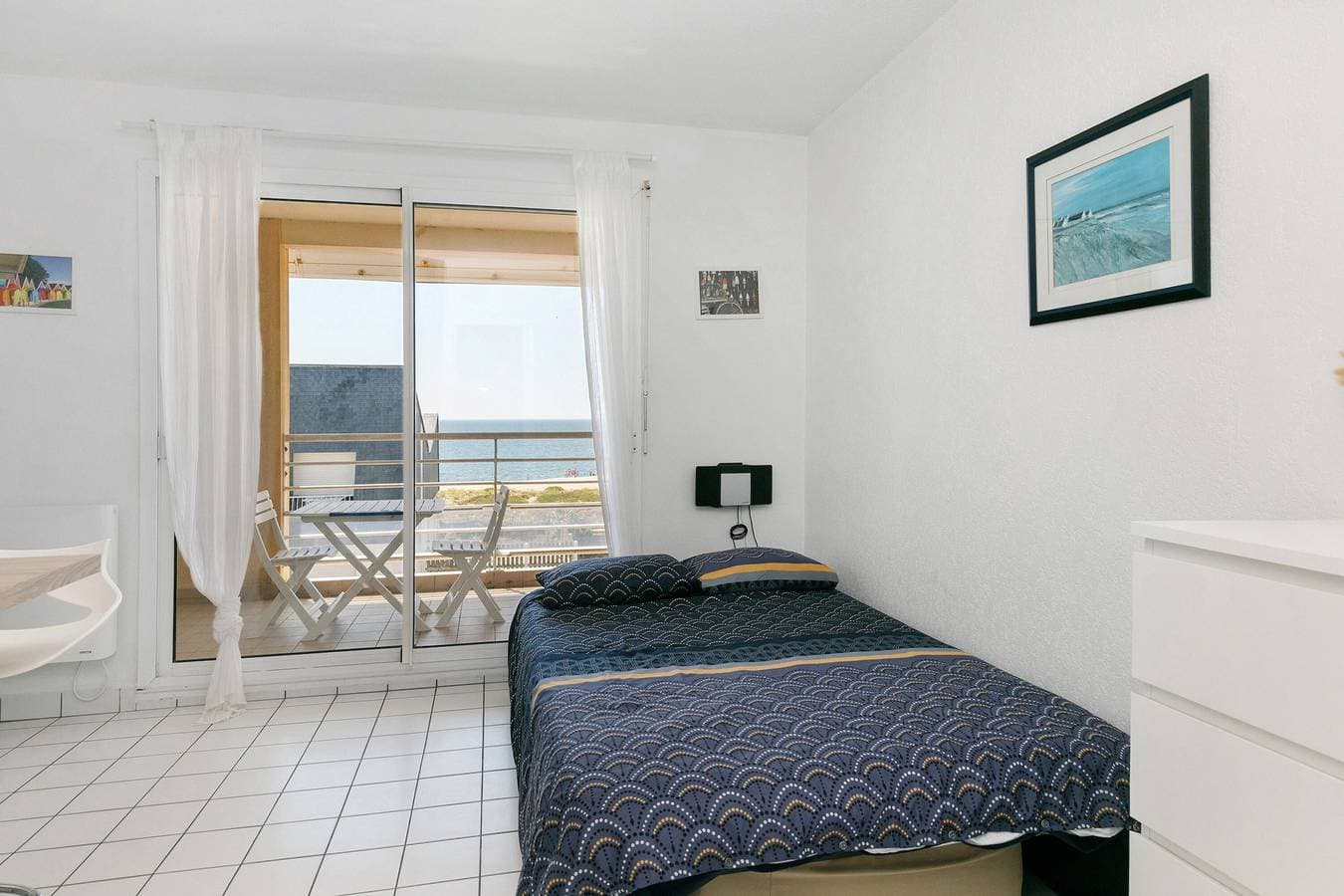 Foto 3 von 25: Helles Studio mit Meerblick "Hafen und Strand"