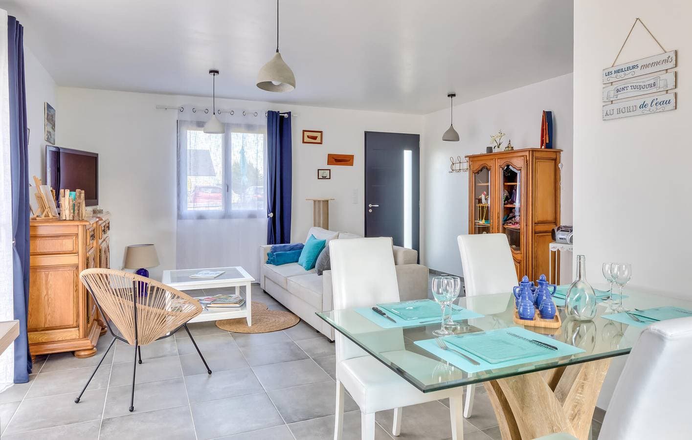 Foto 7 von 19: Gemütliche Gartenwohnung mit Parkplatz, TV, 1,5km zum Strand