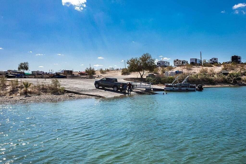 Lake Havasu Cabin on Island w/Boat Launch Ramp 1
