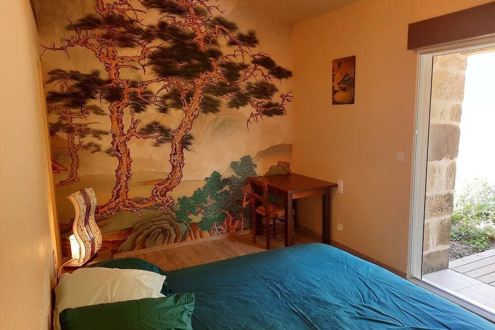 Foto 9 von 30: Komfortables 4* Ardèche-Haus, klimatisiert, beheiztes Schwimmbad, Panoramablick
