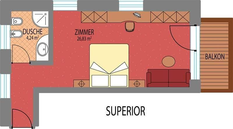 Foto 9 von 9: Superior Triple Room ( 3 Adults )
