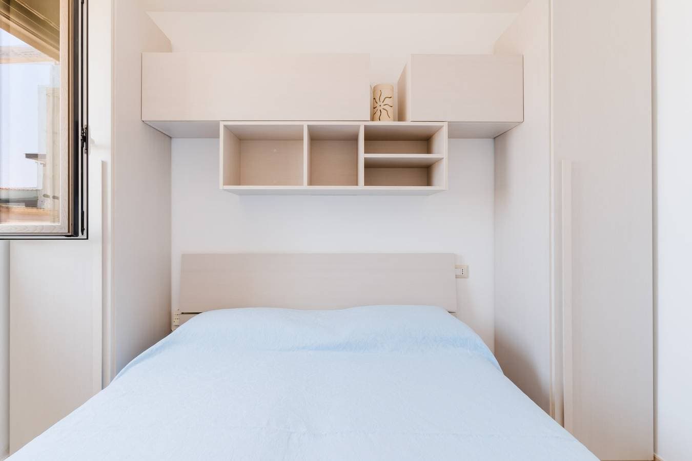 Foto 9 von 30: Ferienwohnung 'Bouganvillea' mit Meerblick, Gemeinschaftsterrasse und Klimaanlage
