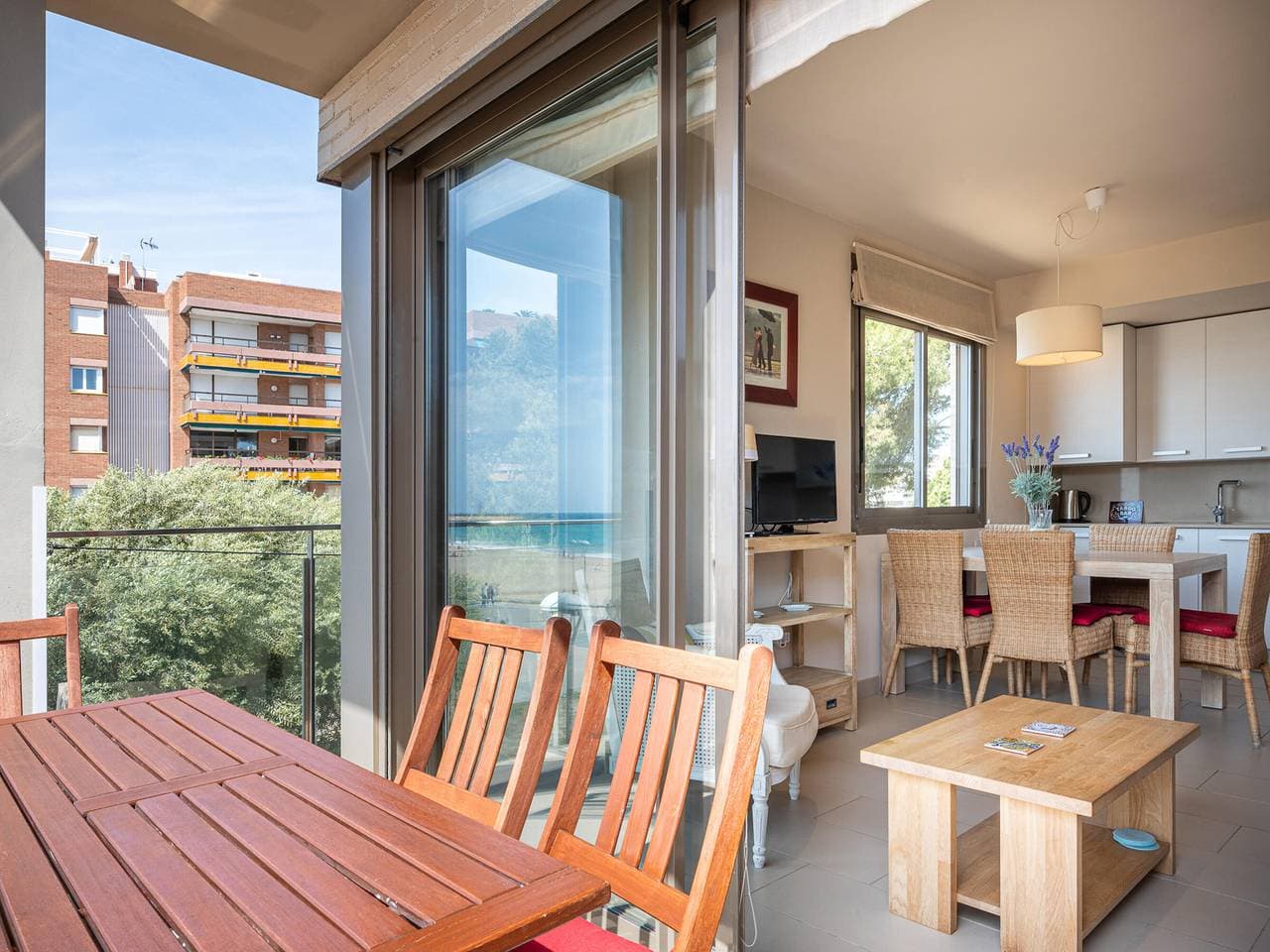 Foto 4 von 29: Gemütliche Wohnung mit Meerblick und Klimaanlage in Torredembarra
