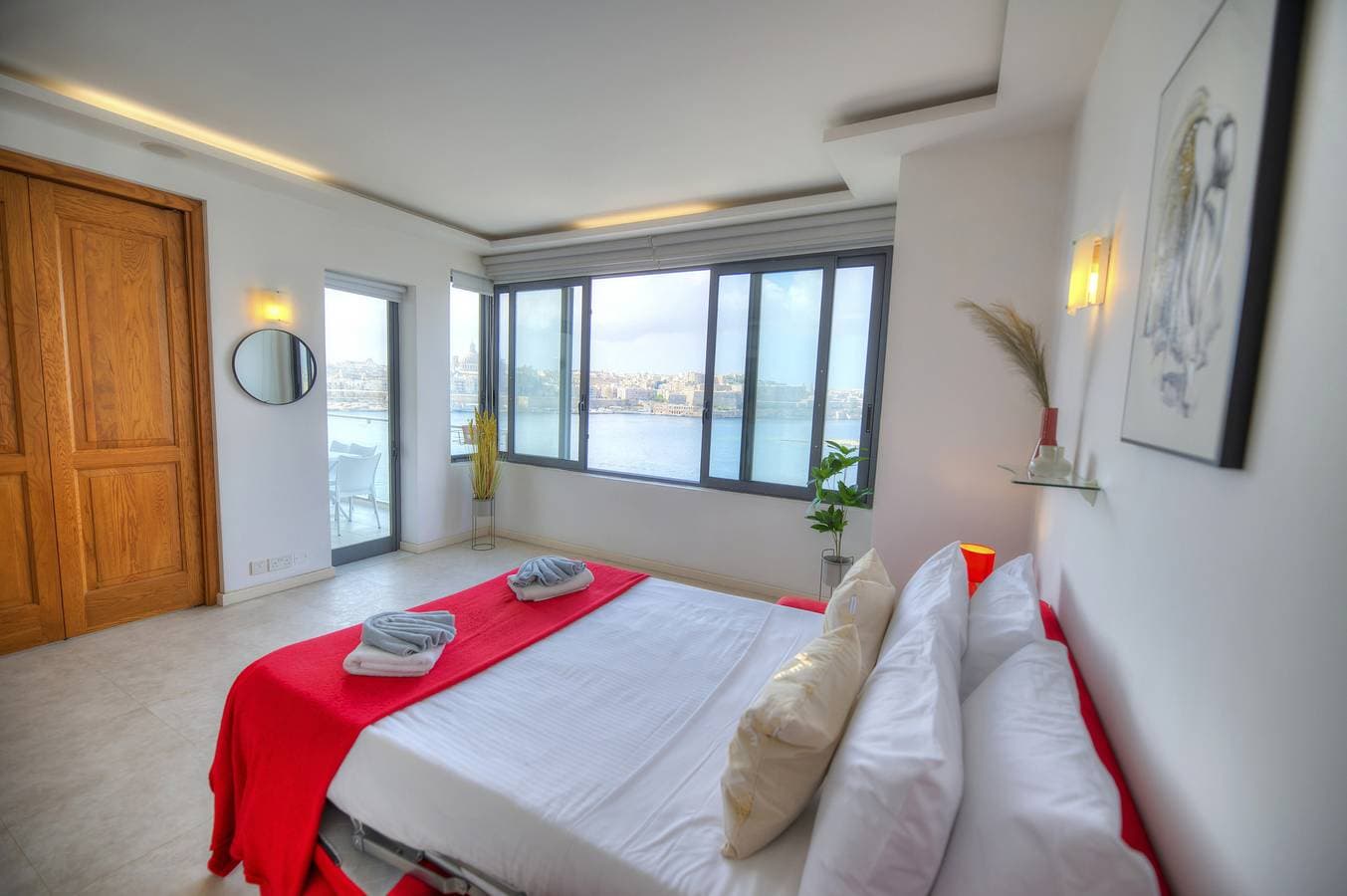 Foto 9 von 38: Ferienwohnung für 6 Personen mit Balkon