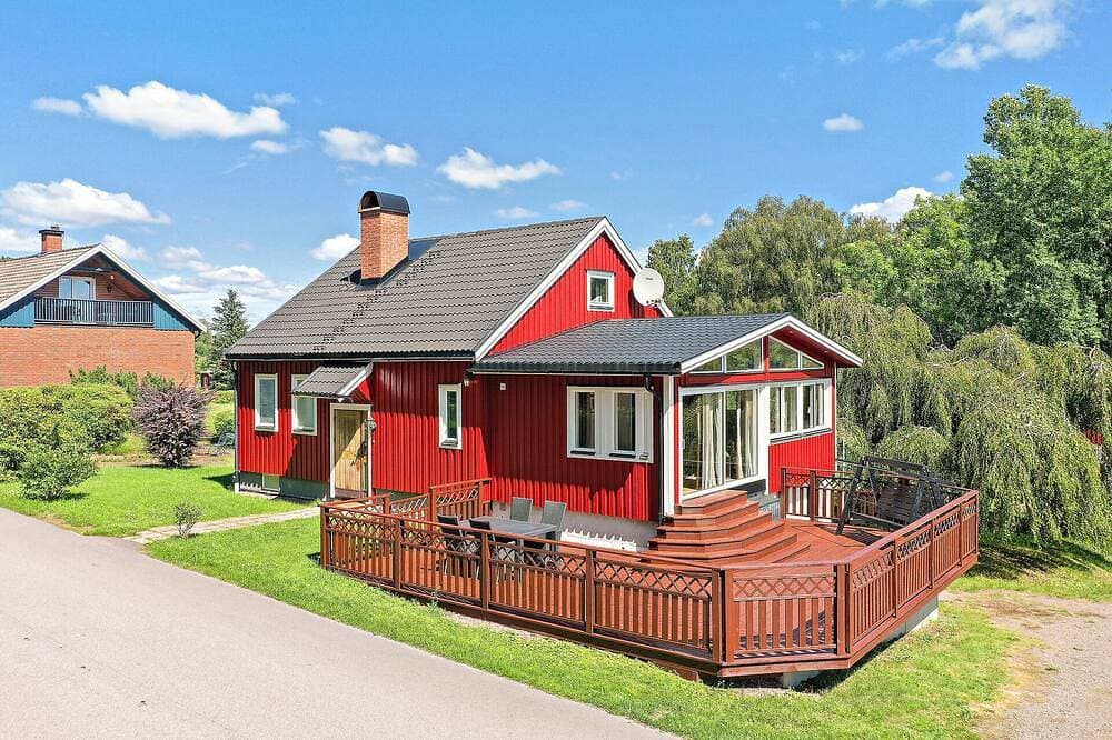 Familienfreundliches Schwedenhaus in ruhiger zentraler Lage, inkl. Kanu & Kamin 1