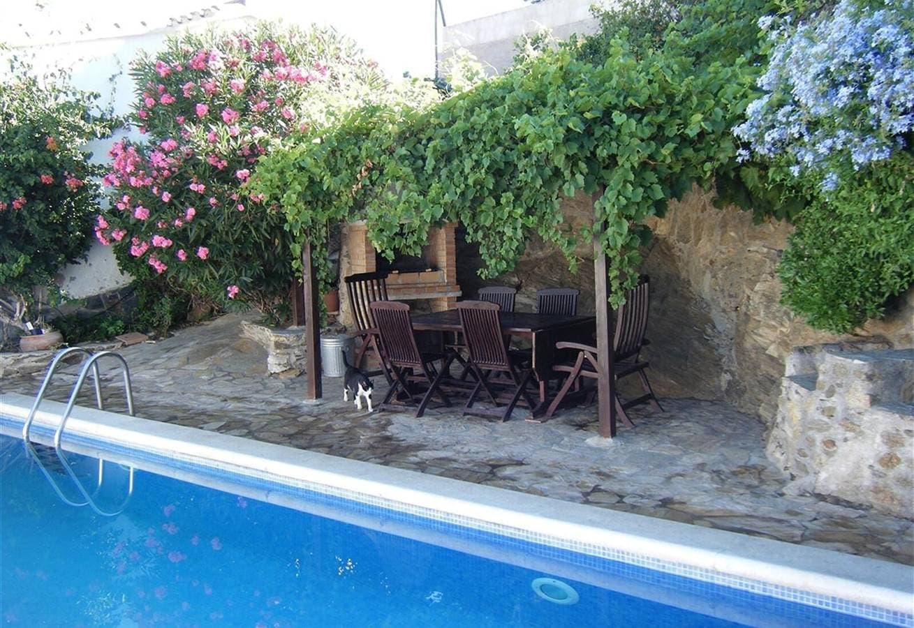 Foto 3 von 17: Haustierfreundliche "Casa Jazmín" mit privatem Pool, Meerblick, Klimaanlage und WLAN