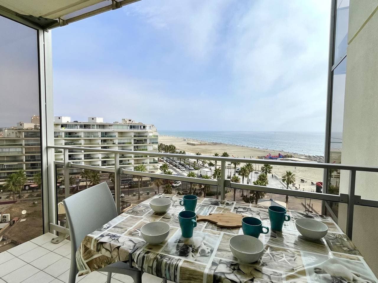 Foto 4 von 23: Wunderschöne Wohnung mit Klimaanlage und Terrasse in Canet-en-Roussillon