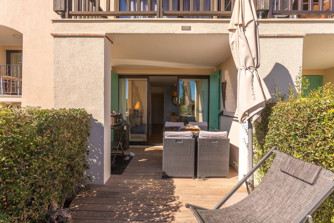 Foto 6 von 35: Apartment 'La Boheme' mit Gemeinschaftspool, privater Terrasse und Gemeinschaftsgarten