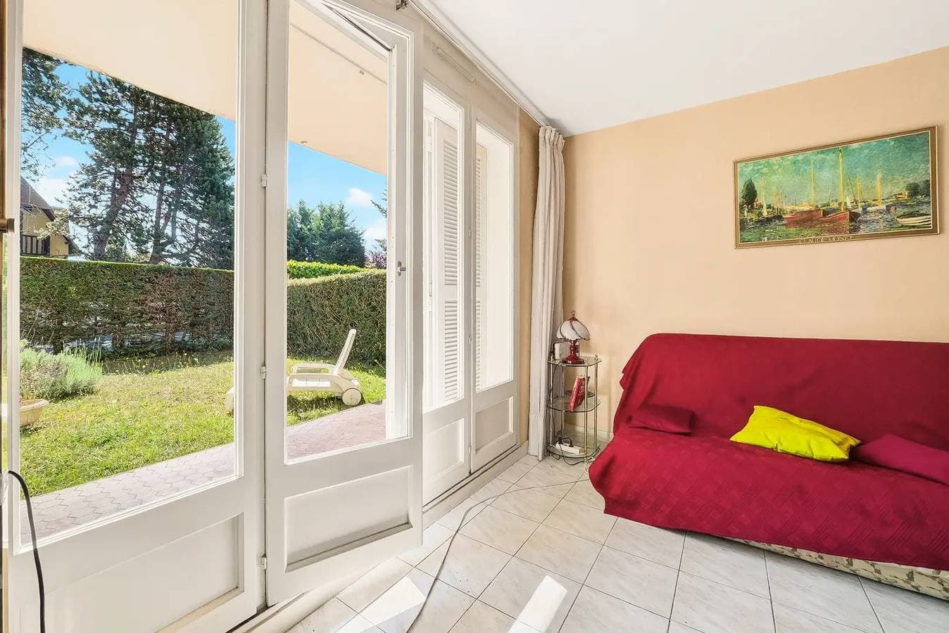 Foto 9 von 13: Wohnung 4 Personen 1 Schlafzimmer mit Garten Zentrum-Dorf
