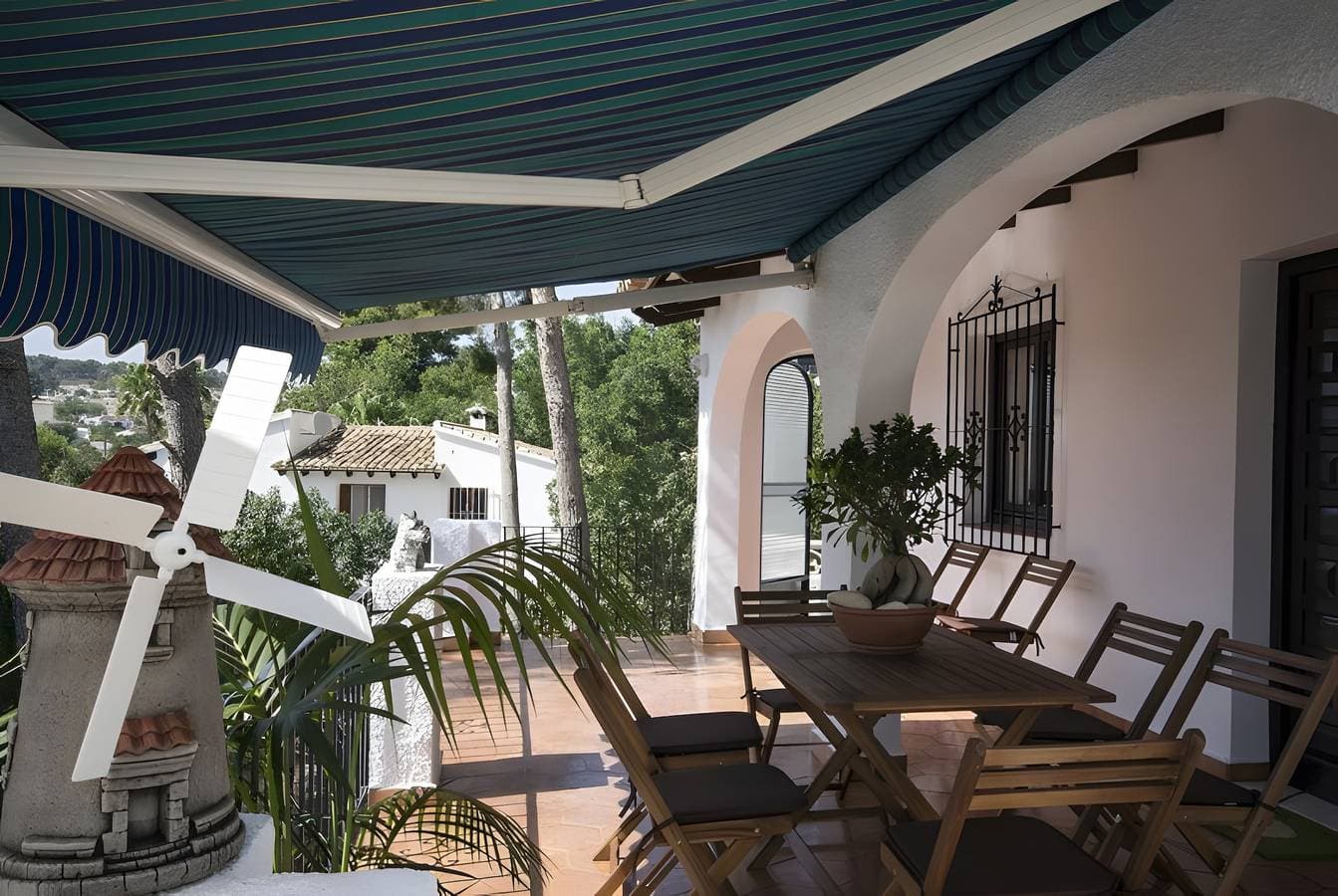 Foto 3 von 13: Ferienhaus 'Molino Moraira' mit Bergblick, Wi-Fi und Klimaanlage