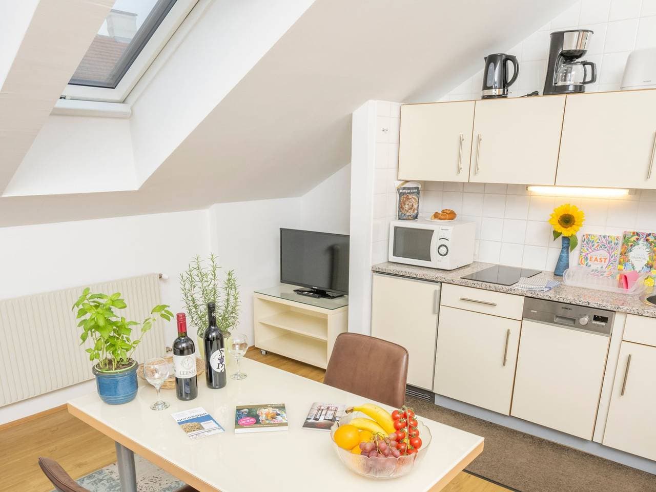 Foto 9 von 20: Helles Ferienstudio im Dachgeschoss für Pärchenurlaub