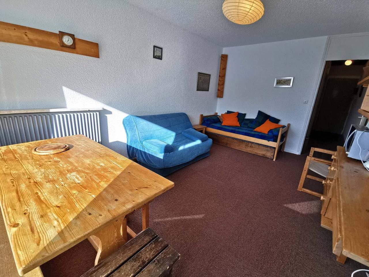 Foto 2 von 15: Studio mit Kabine an Pisten, Südostbalkon