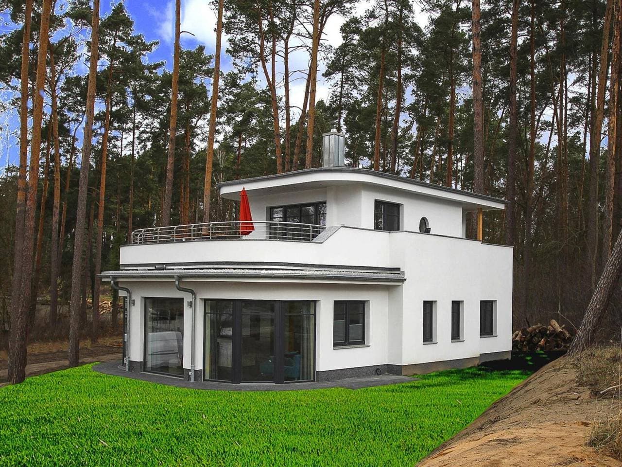 Villa Seeblick in Lychen 1