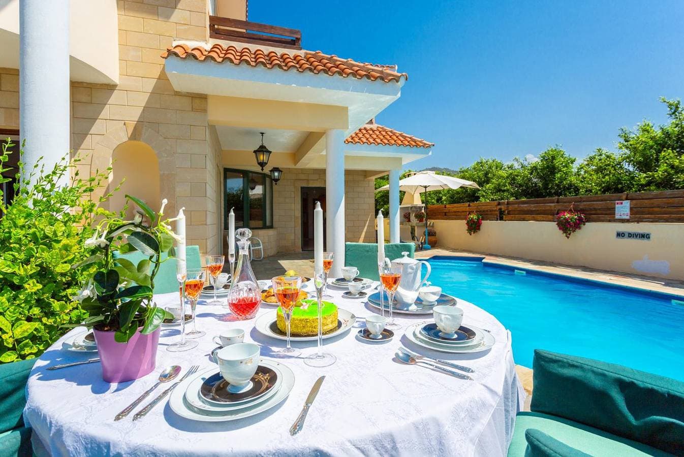 Foto 11 von 42: Villa für 8 Personen mit Meerblick