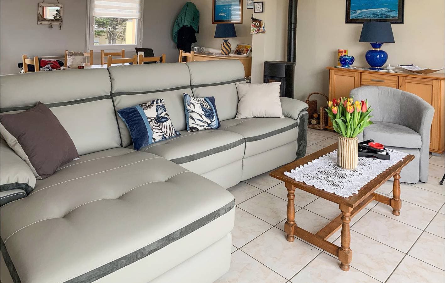 Foto 4 von 22: Appartement am Strand mit Parkplatz, TV und Garten