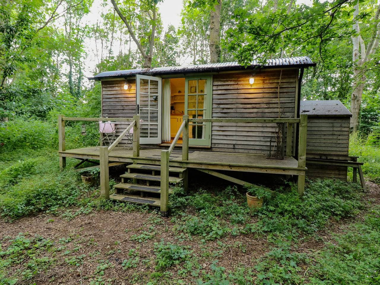 Foto 3 von 26: Hütte für 2 Personen mit Garten