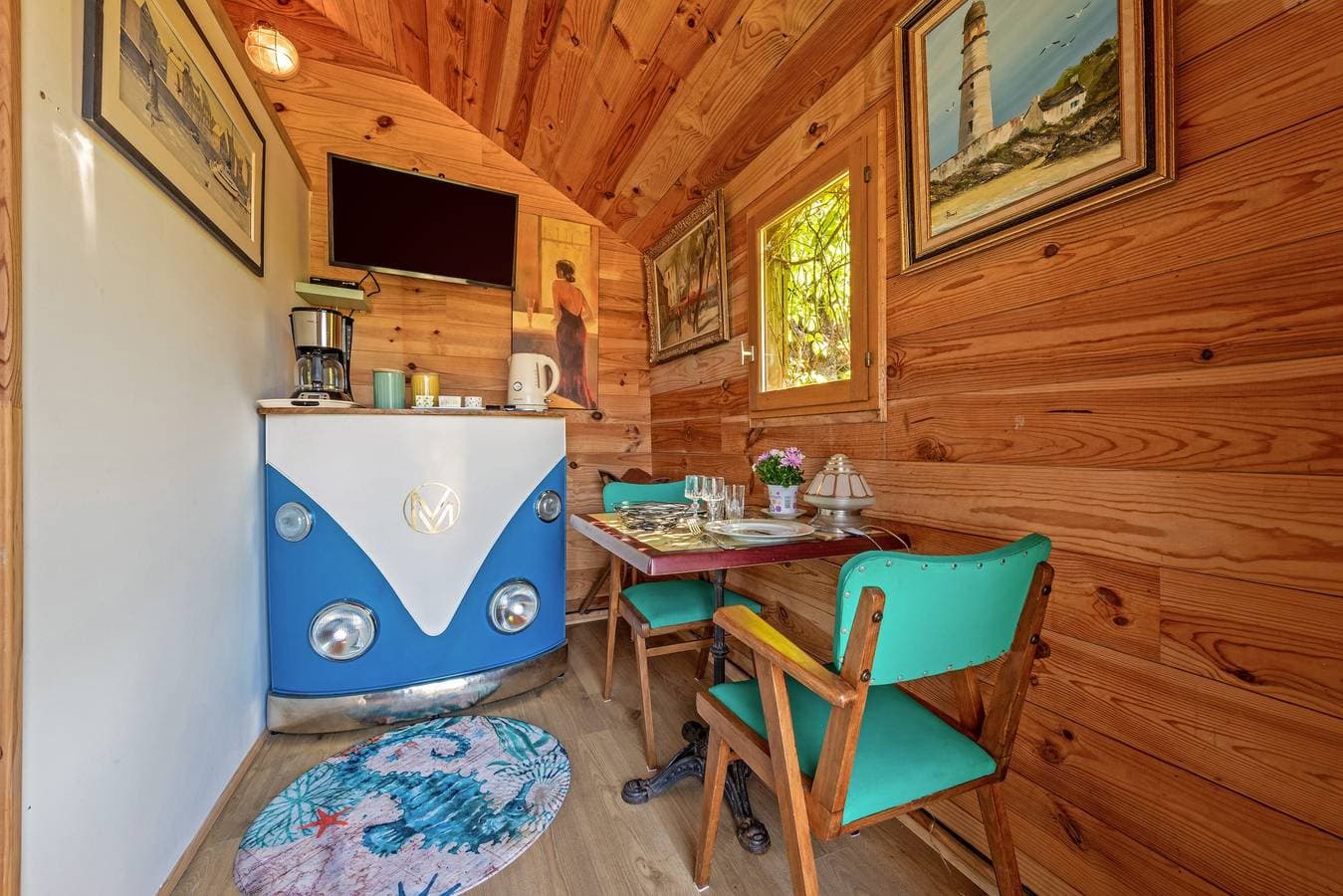 Foto 6 von 30: Chalet mit Meerblick, privatem Garten und Terrasse, 100 m vom Strand entfernt