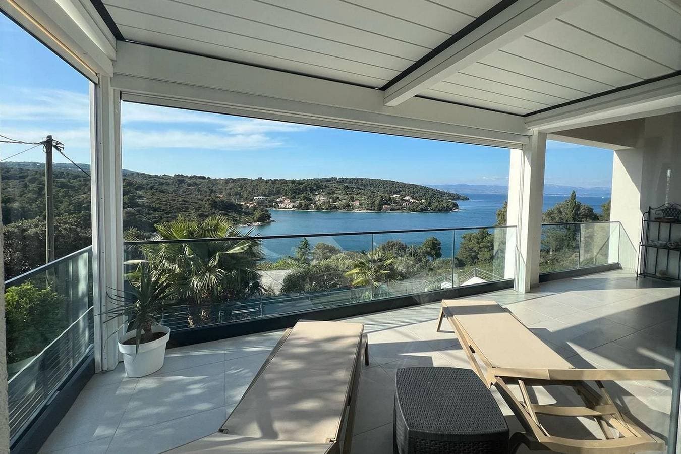 Foto 10 von 50: Villa Captain's Haus auf der Insel Solta mit beheiztem Pool, Whirlpool und Meerblick