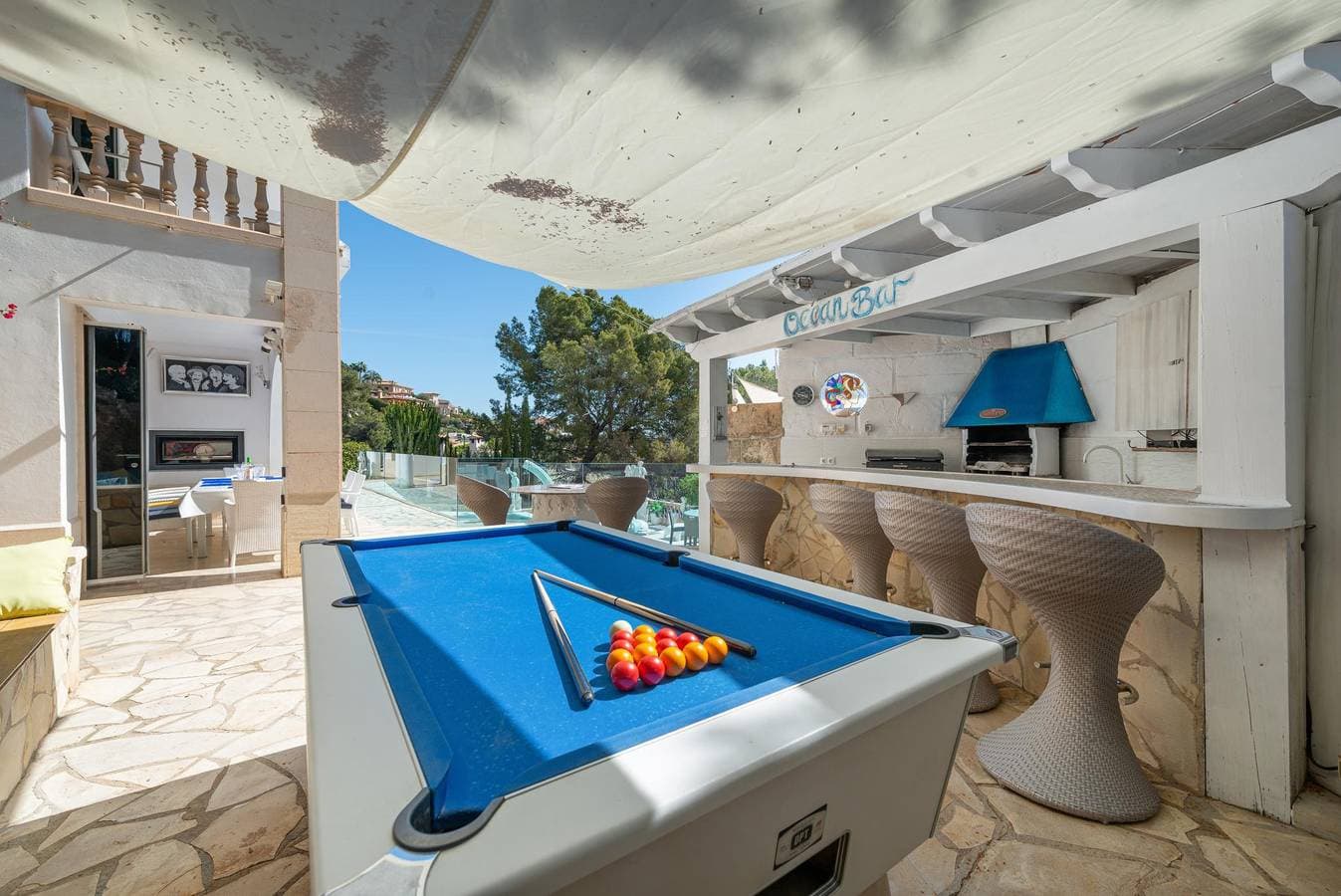 Foto 7 von 59: Villa Meerblick - Luxusvilla in Portals Nous - W-Lan gratis