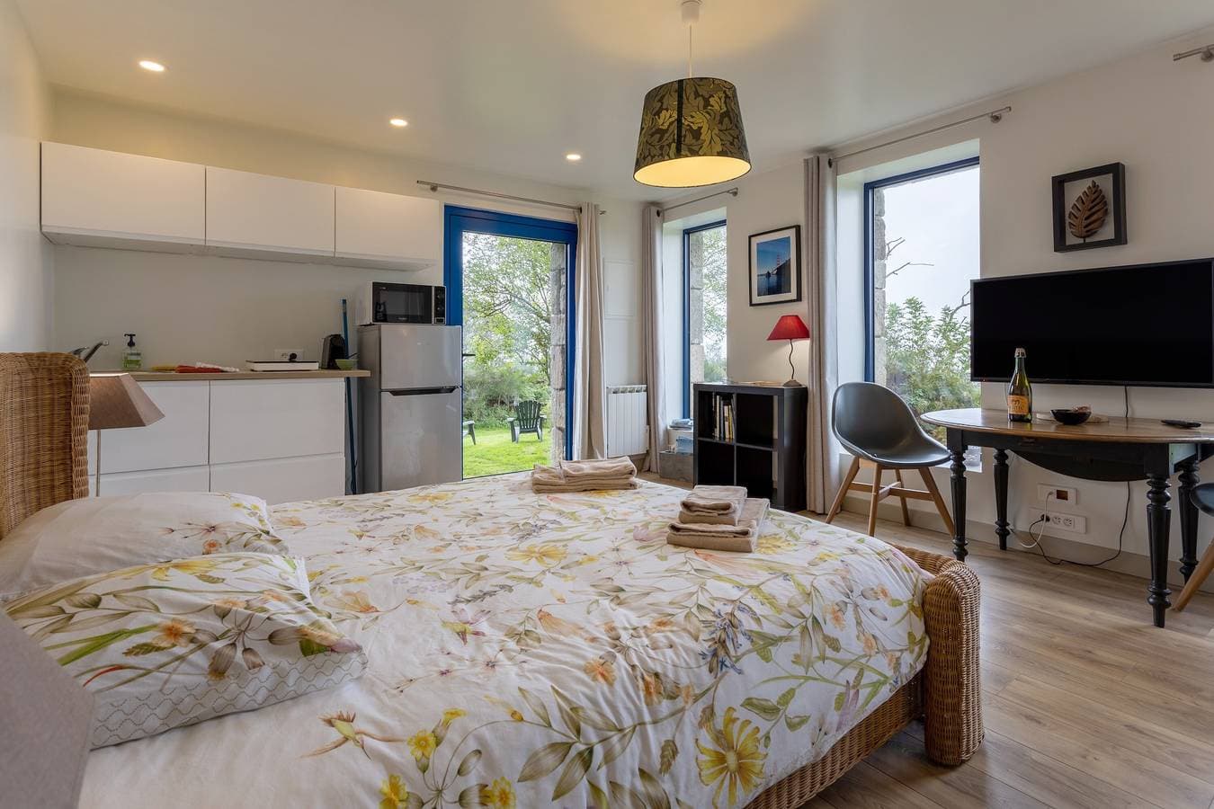 Foto 11 von 27: Einzimmerapartment 'Vue Magique Proche Locronan' mit privater Terrasse, privatem Garten und WLAN