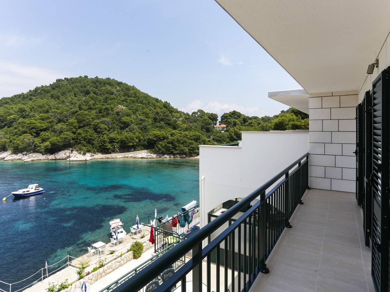 Apartments Posta - Deluxe One-Bedroom Apartment with Balcony and Sea View - Apartman 8 1