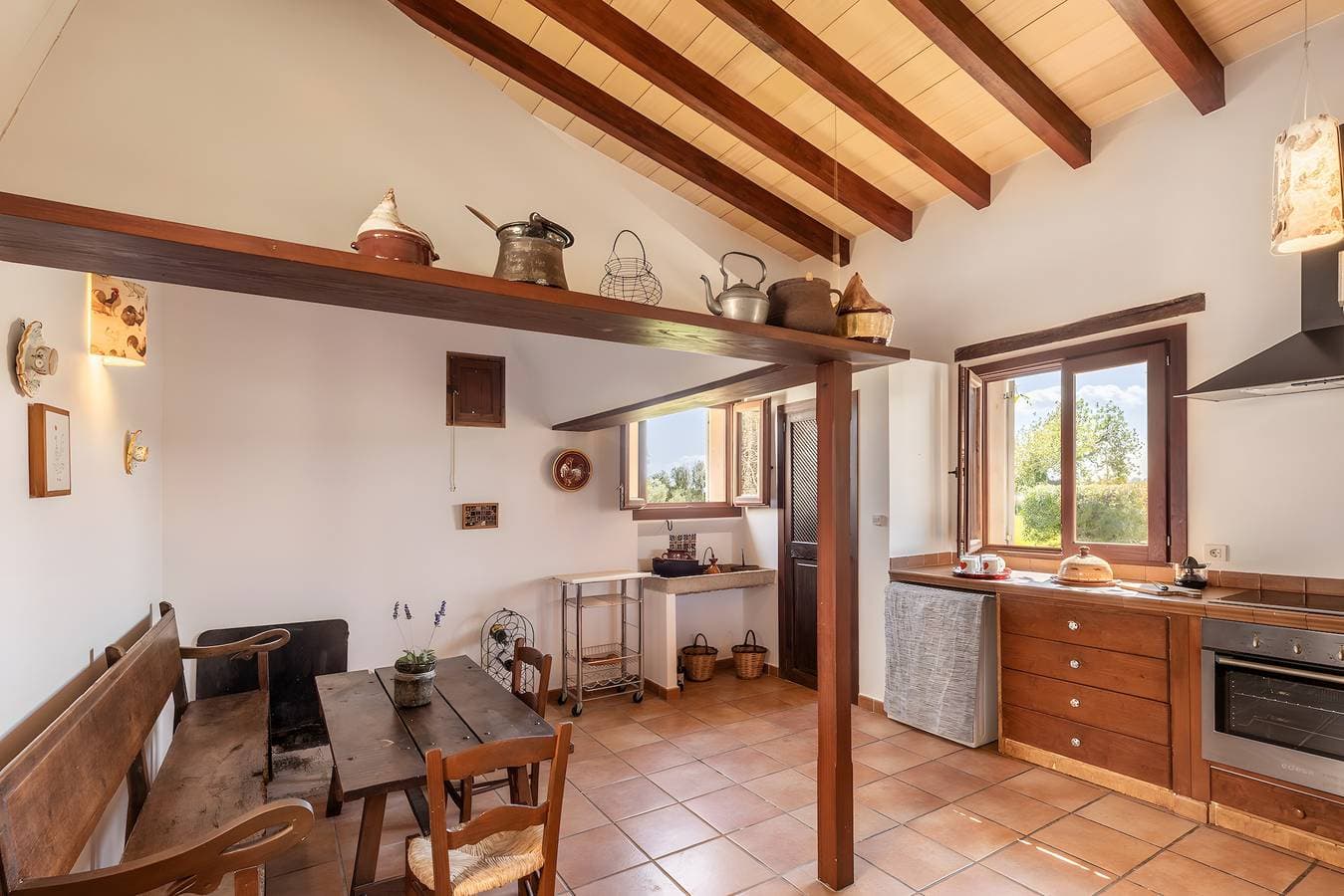 Foto 10 von 32: Finca auf dem Land auf Mallorca mit privatem Pool, Tradition und Natur