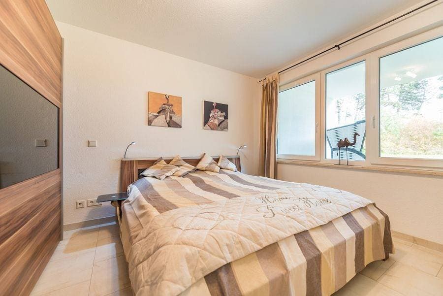 Foto 6 von 10: Gemütliche Ferienwohnung mit überdachter Terrasse, direkt am Strand