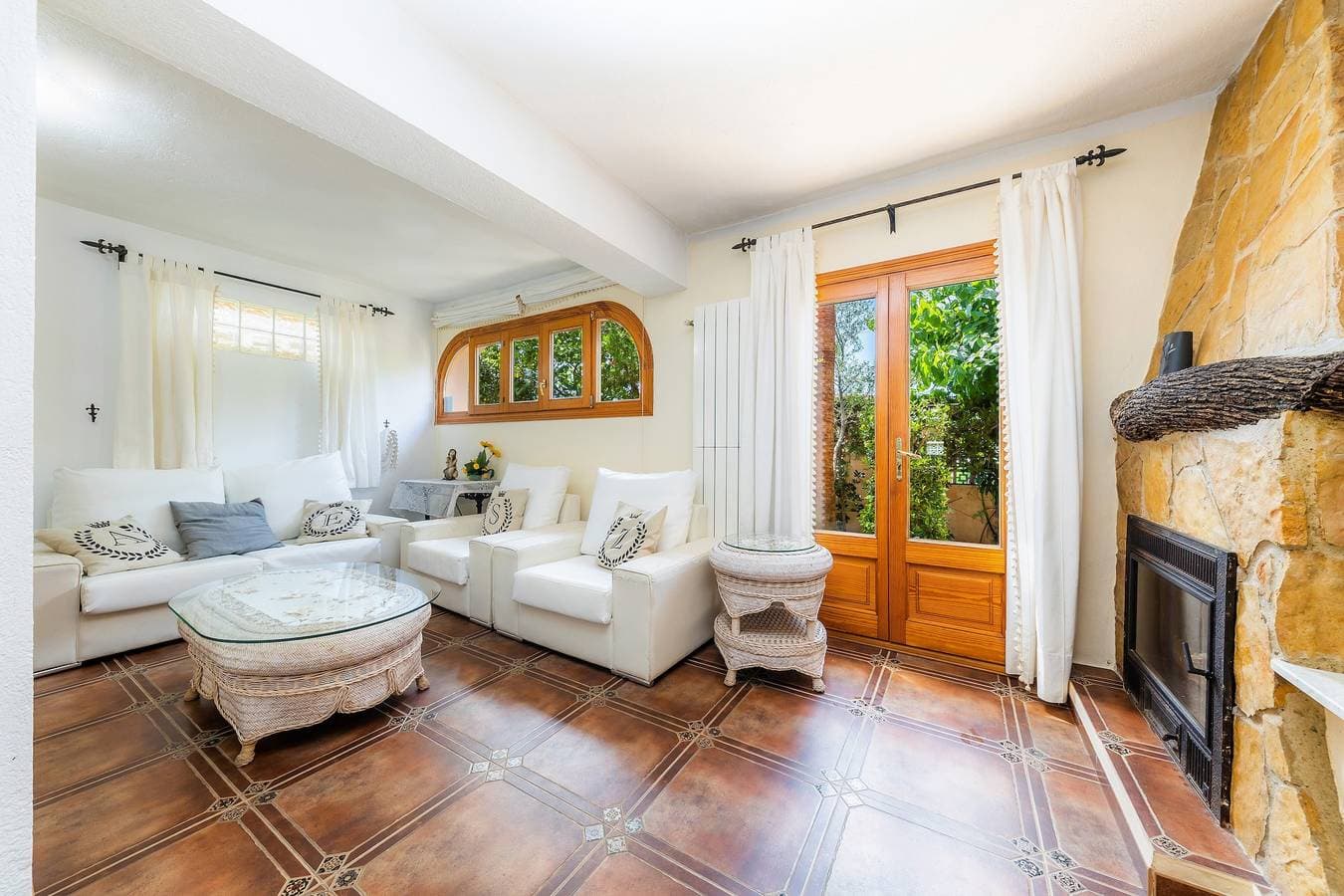 Foto 5 von 26: Villa S'hort de Cal Rei mit privatem Pool, Garten und Klimaanlage