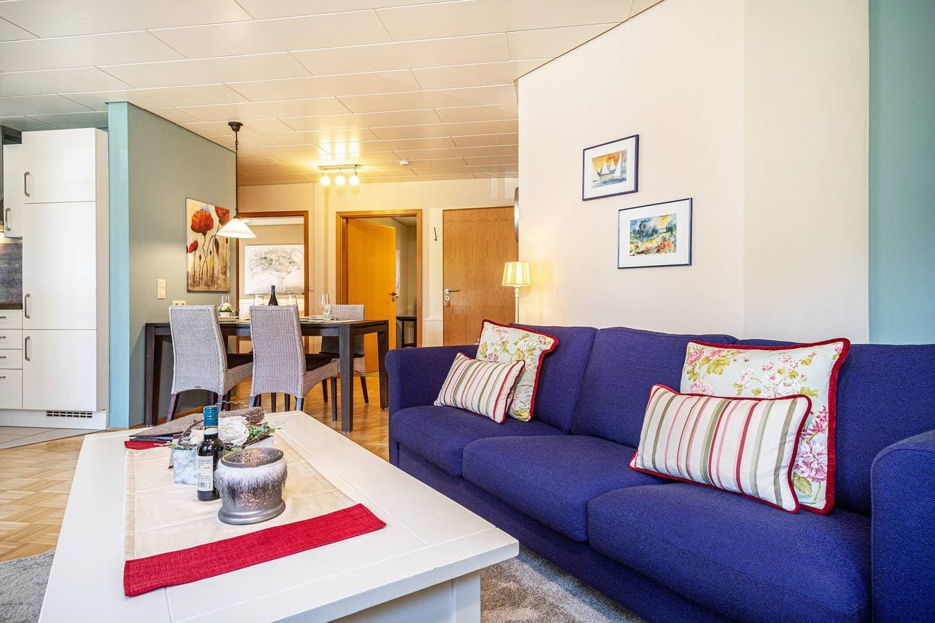Foto 6 von 21: Gemütliche Ferienwohnung 1 auf dem "Trostelhof" mit Balkon