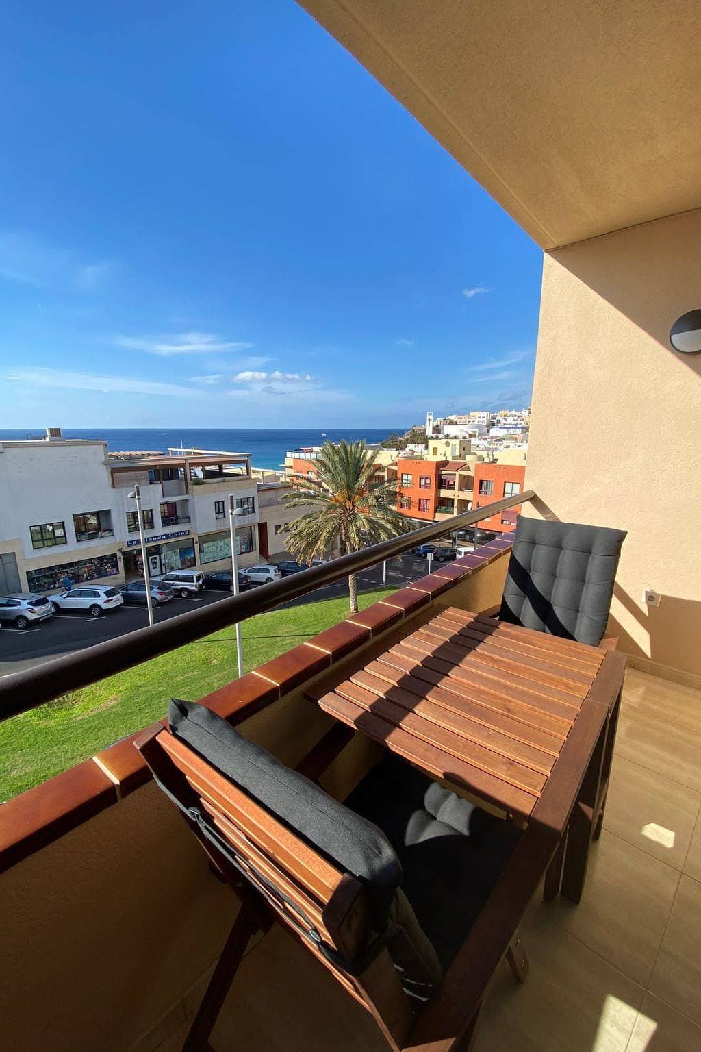 Foto 12 von 26: Strandnahe Ferienwohnung in Morro Jable mit Garten
