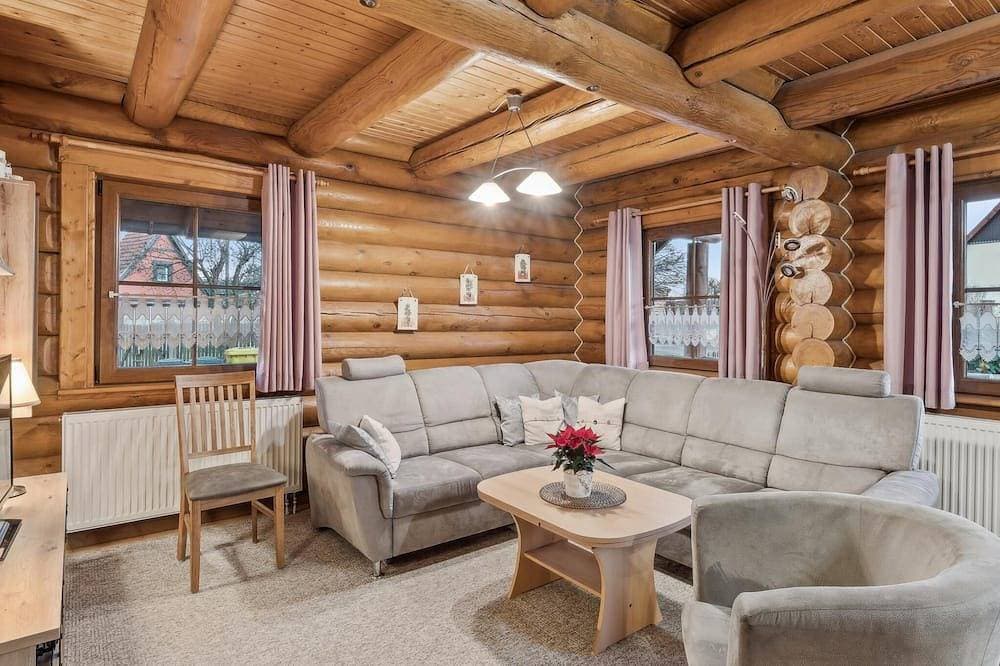 Foto 11 von 20: Gemütliches Holzstammhaus mit Garten im Harz