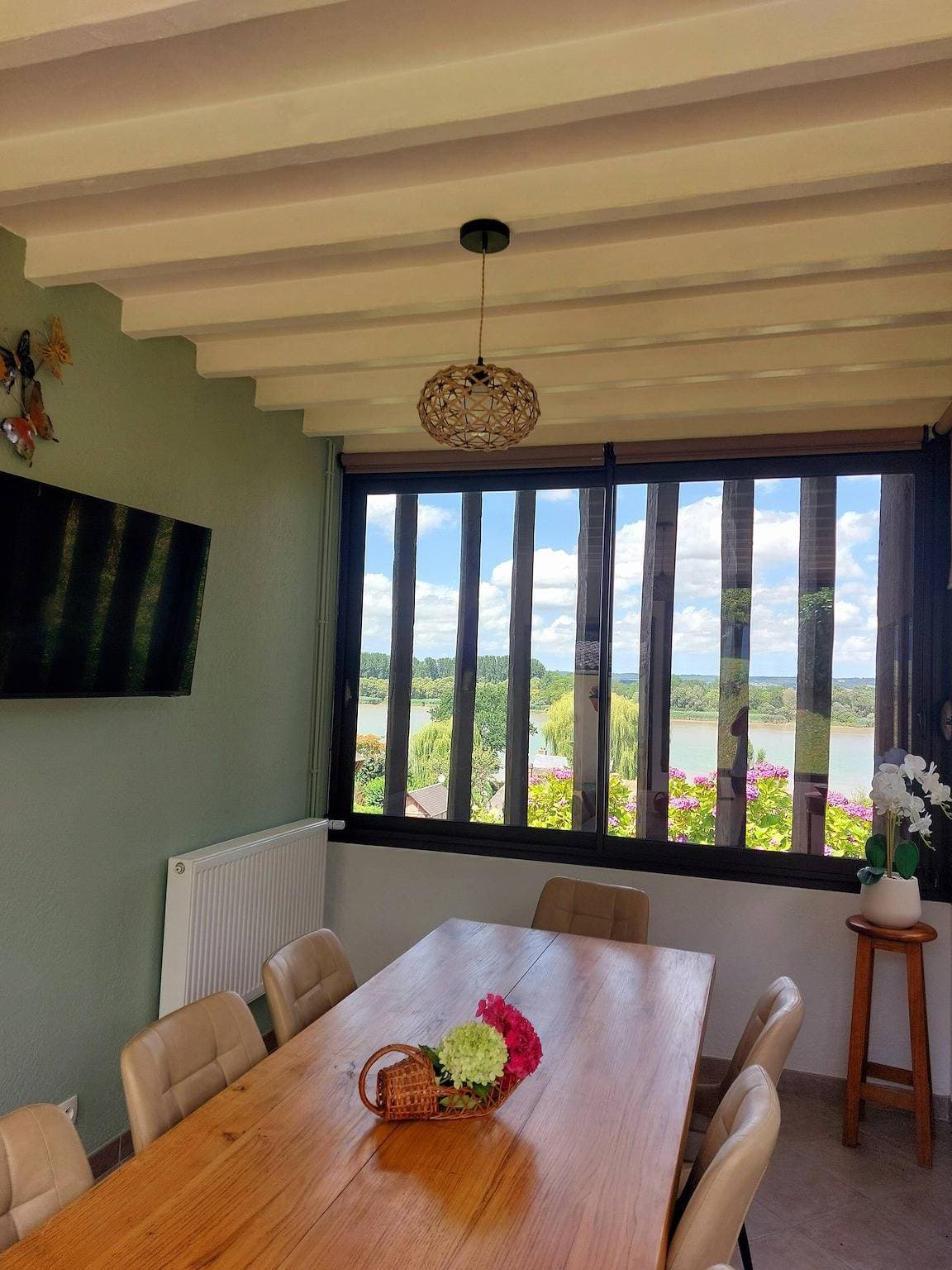 Foto 8 von 40: Ferienhaus 'La Hune Maison Vue Sur Seine' mit Terrasse, privatem Garten und WLAN