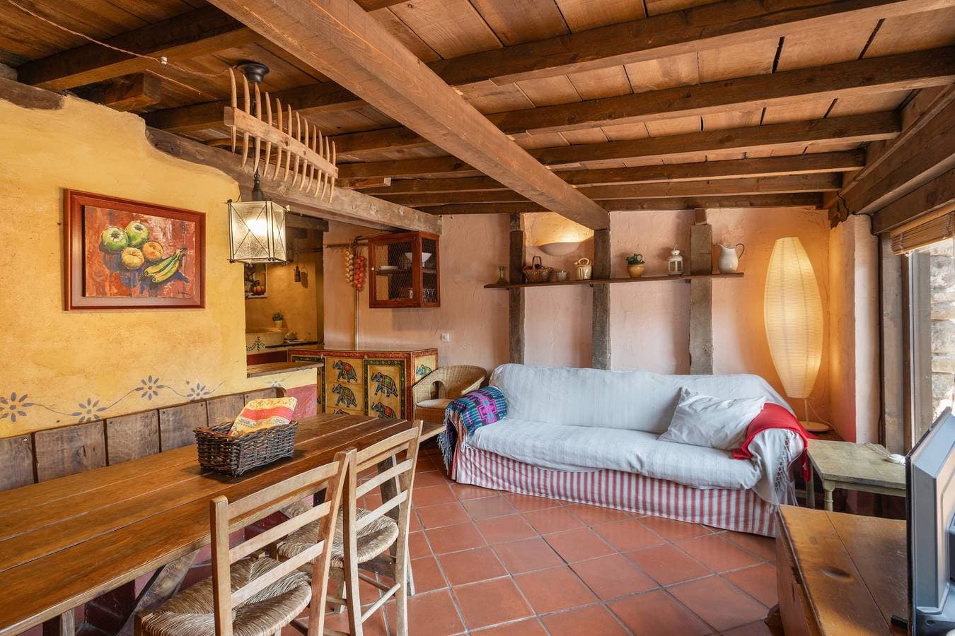 Foto 7 von 38: Ferienhaus "Galliner, El Reixac Casa Rural" mit Bergblick, Gemeinschaftspool und WLAN