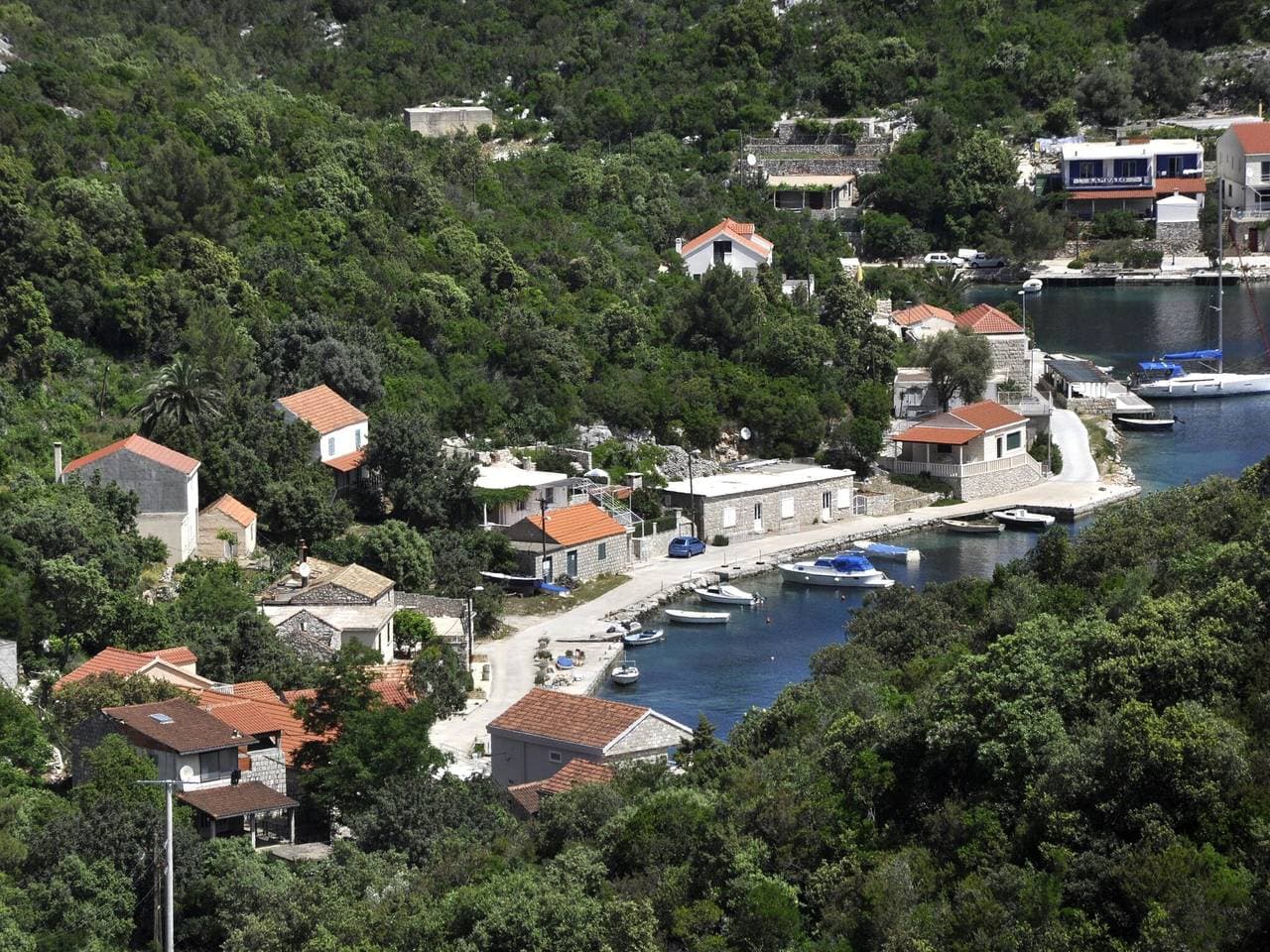 Foto 12 von 20: Apartment Danijela Mljet - Studio Apartment with Balcony and Sea View