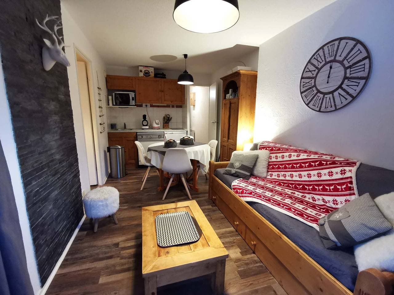 Foto 5 von 19: Charmante Wohnung an der Piste, Les 7 Laux