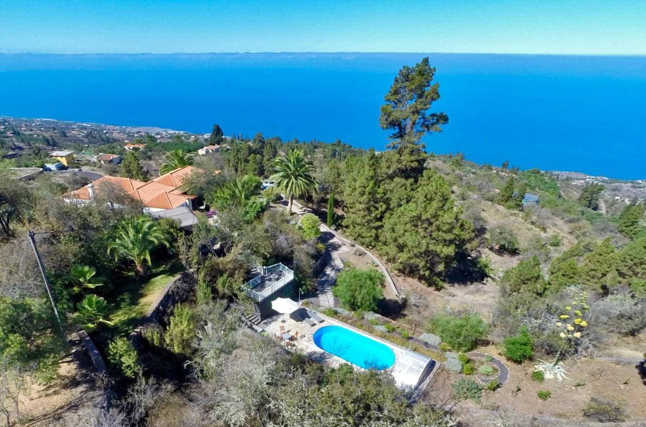 Villa Finca Tijarafe mit beheiztem, abdeckbarem Pool 1
