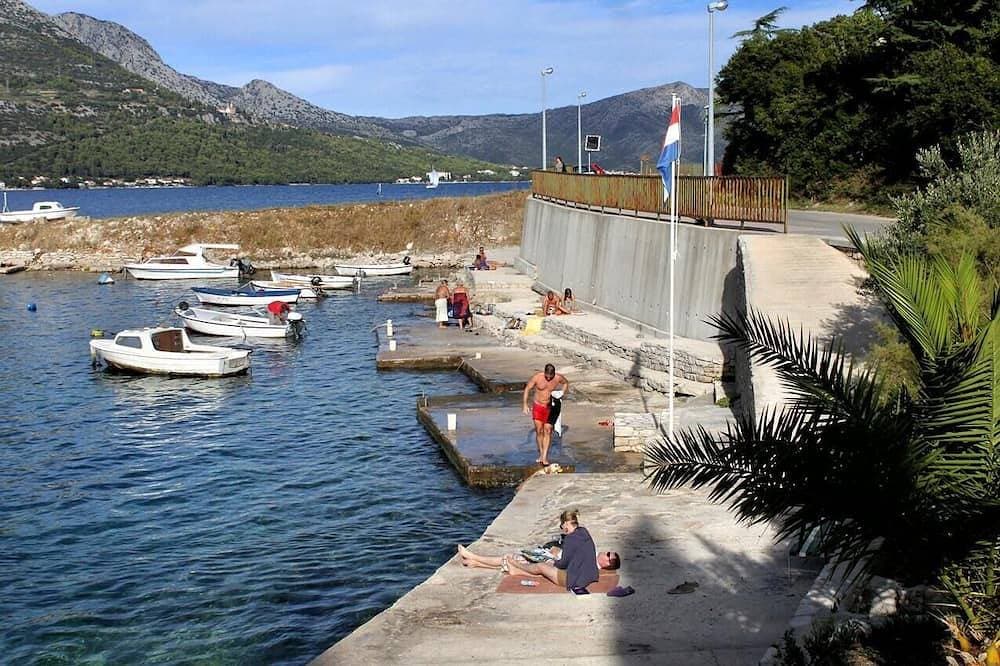Foto 12 von 16: 1-Zimmer-Ferienwohnung mit Terrasse und Meerblick Medvinjak, Korcula