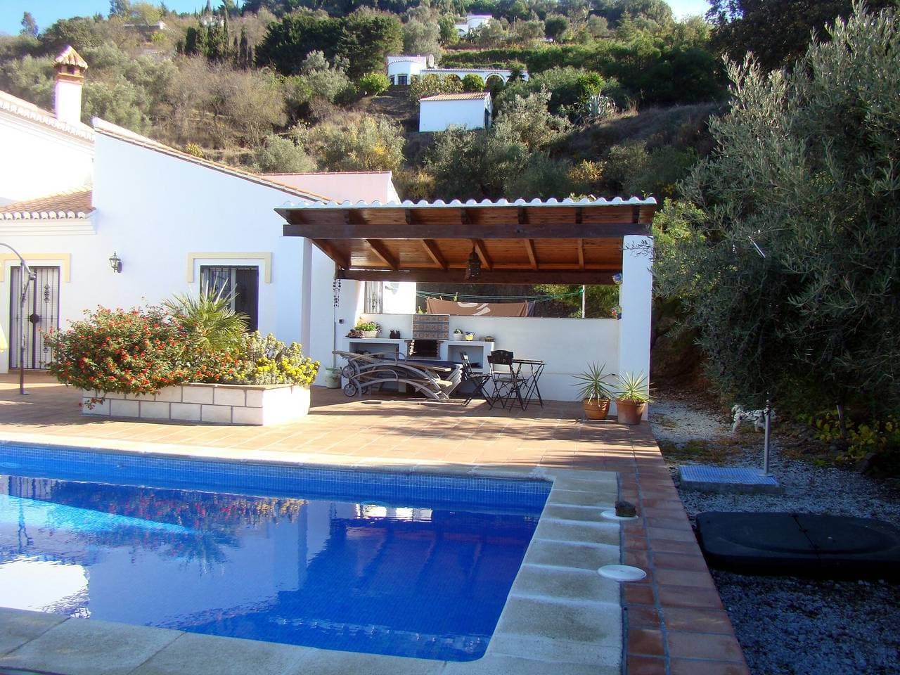 Foto 3 von 30: Ferienhaus 'Casa Arco Iris' mit Meerblick, privatem Pool und Klimaanlage