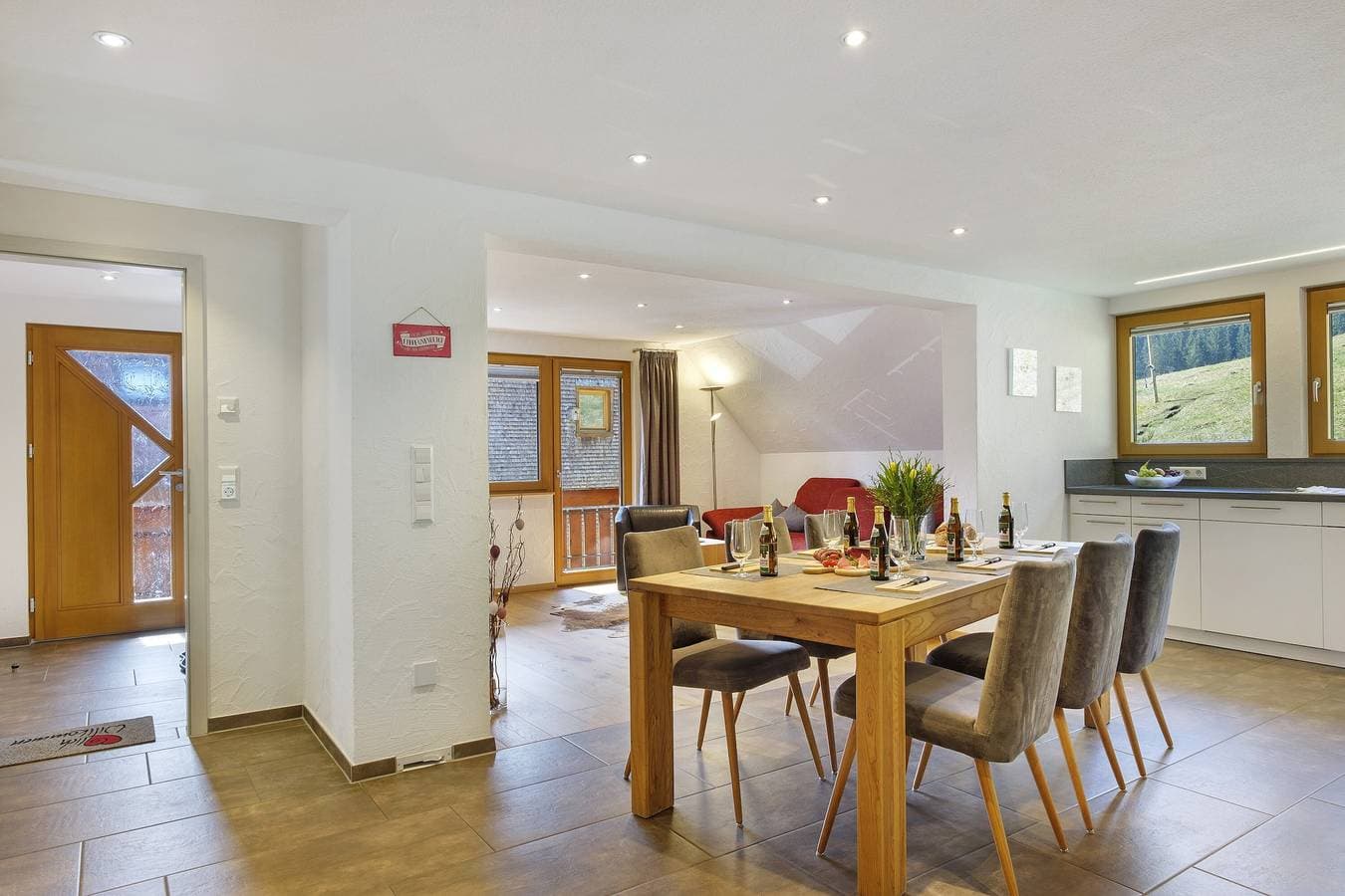 Foto 10 von 33: Ferienhaus Hensler mit Bergblick, privater Terrasse und WLAN