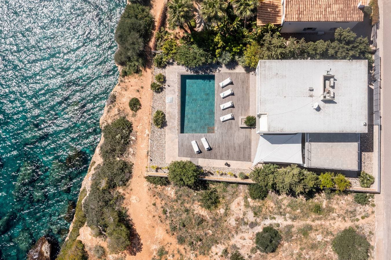 Foto 7 von 39: Pool with Sea Views - Villa Es Pas
