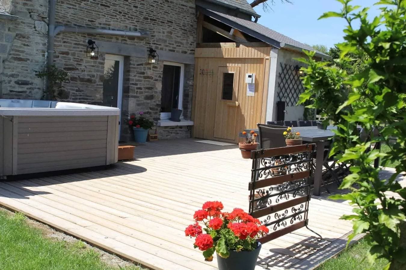 Maison confortable à Pontorson, 110 m², spa 1