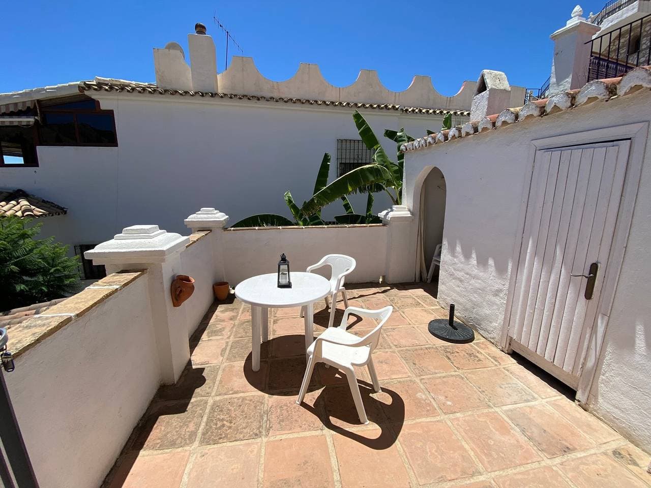 Foto 13 von 18: Apartment 'Paradise In Mijas Pueblo' mit Meerblick, Gemeinschaftspool und Klimaanlage