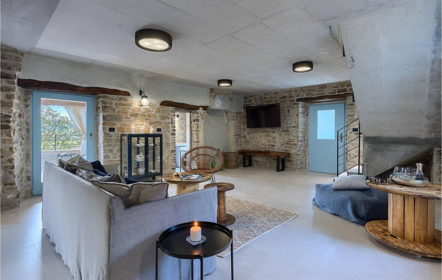 Foto 9 von 61: Gemütliche 1-Zimmer-Wohnung mit Pool in der Nähe von Oprtalj und zahlreichen Restaurants