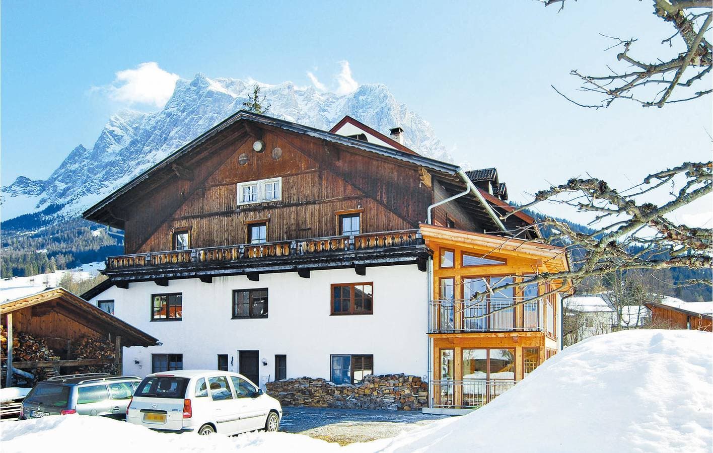 Foto 2 von 12: Appartement mit Bergblick, Babybett und Parkplatz