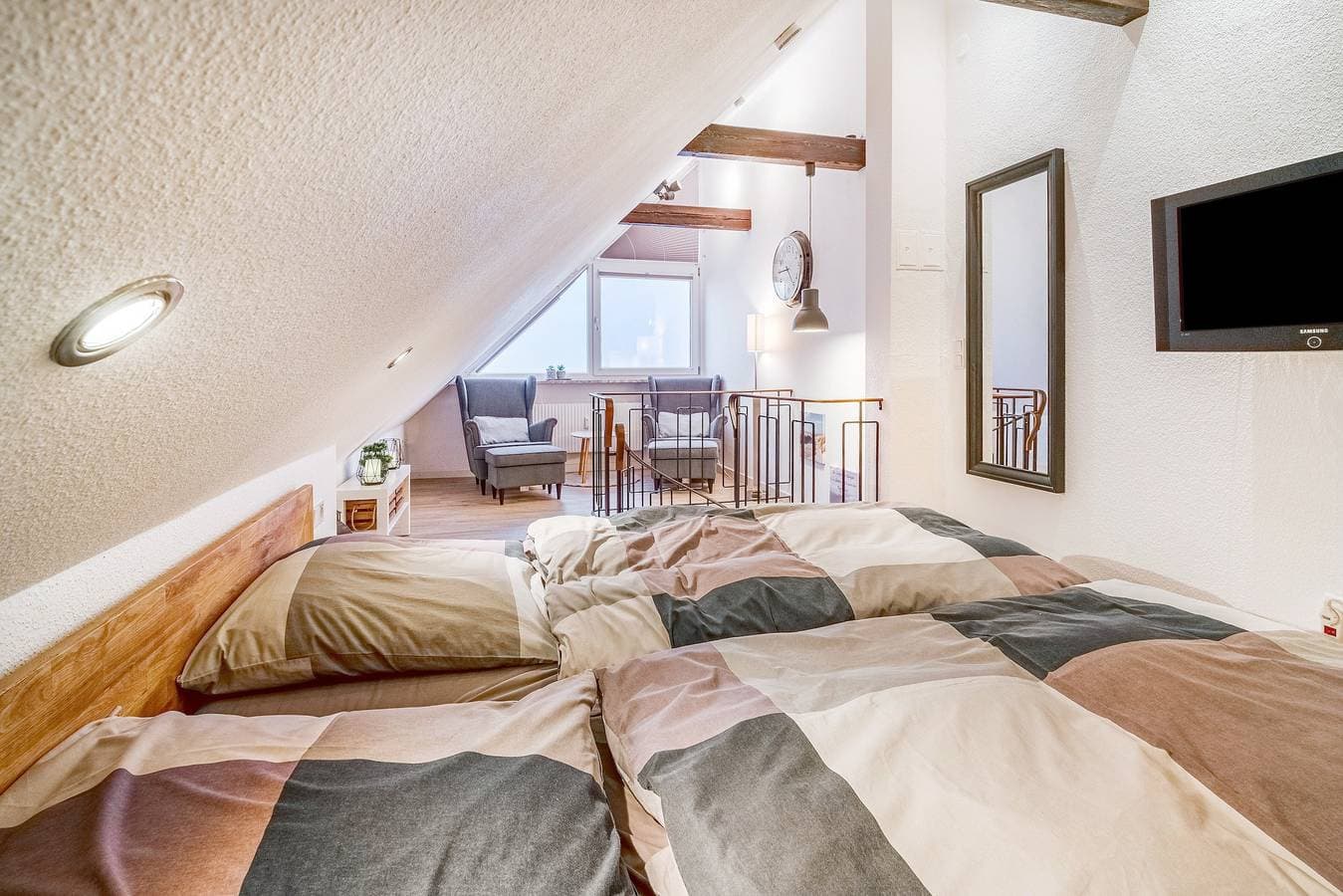 Foto 12 von 27: Ferienwohnung 'Watt'n Utsicht' mit Meerblick, Balkon und Wi-Fi