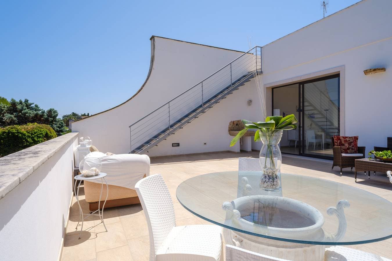 Foto 5 von 22: Ferienwohnung 'Villa Scoglio' nahe dem Meer mit Garten und privater Terrasse