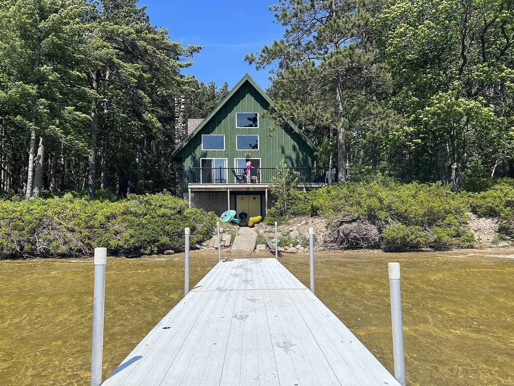 🍀 The Lucky Charm on Beaver Island's Lake Geneserath! 1