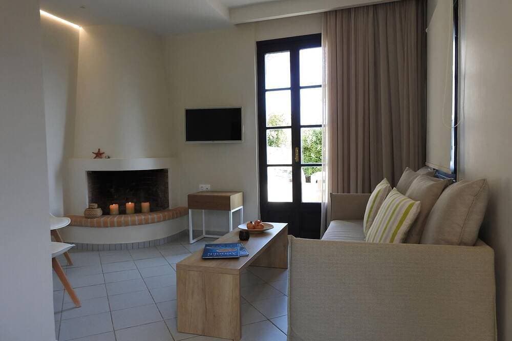Foto 12 von 27: Charming Crete Villa | Superior Villa with Sea View | 1 Bedroom | Wonderful Sea Views & Authentic Interior | Stalis